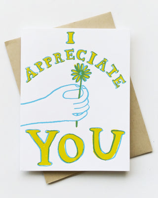 Appreciate You Greeting Card