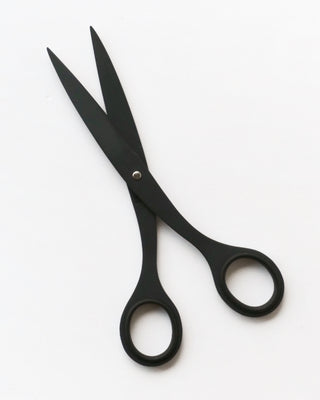 Black Nonstick Stainless Steel Scissors