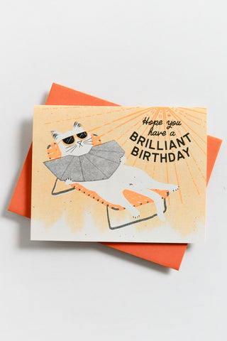 Brilliant Birthday Greeting Card