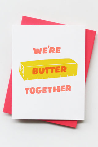 Butter Together Greeting Card