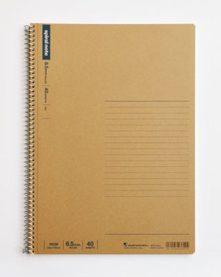 Classic Lined Spiral Notebook • 6.5mm