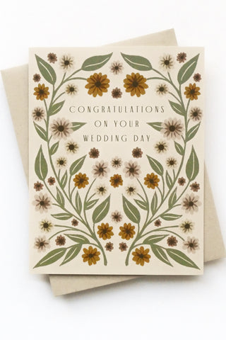 Congratulations On Your Wedding Greeting Card