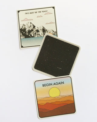 Cosmic Meaning Vinyl Stickers