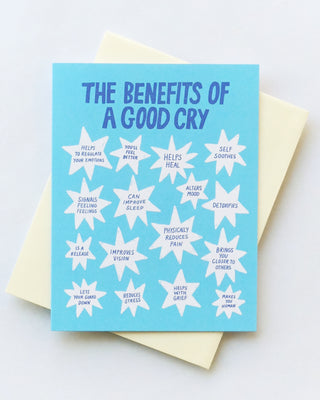 Good Cry Greeting Card