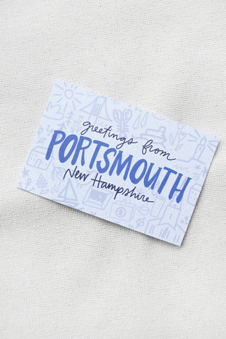 Greetings from Portsmouth, NH Postcard