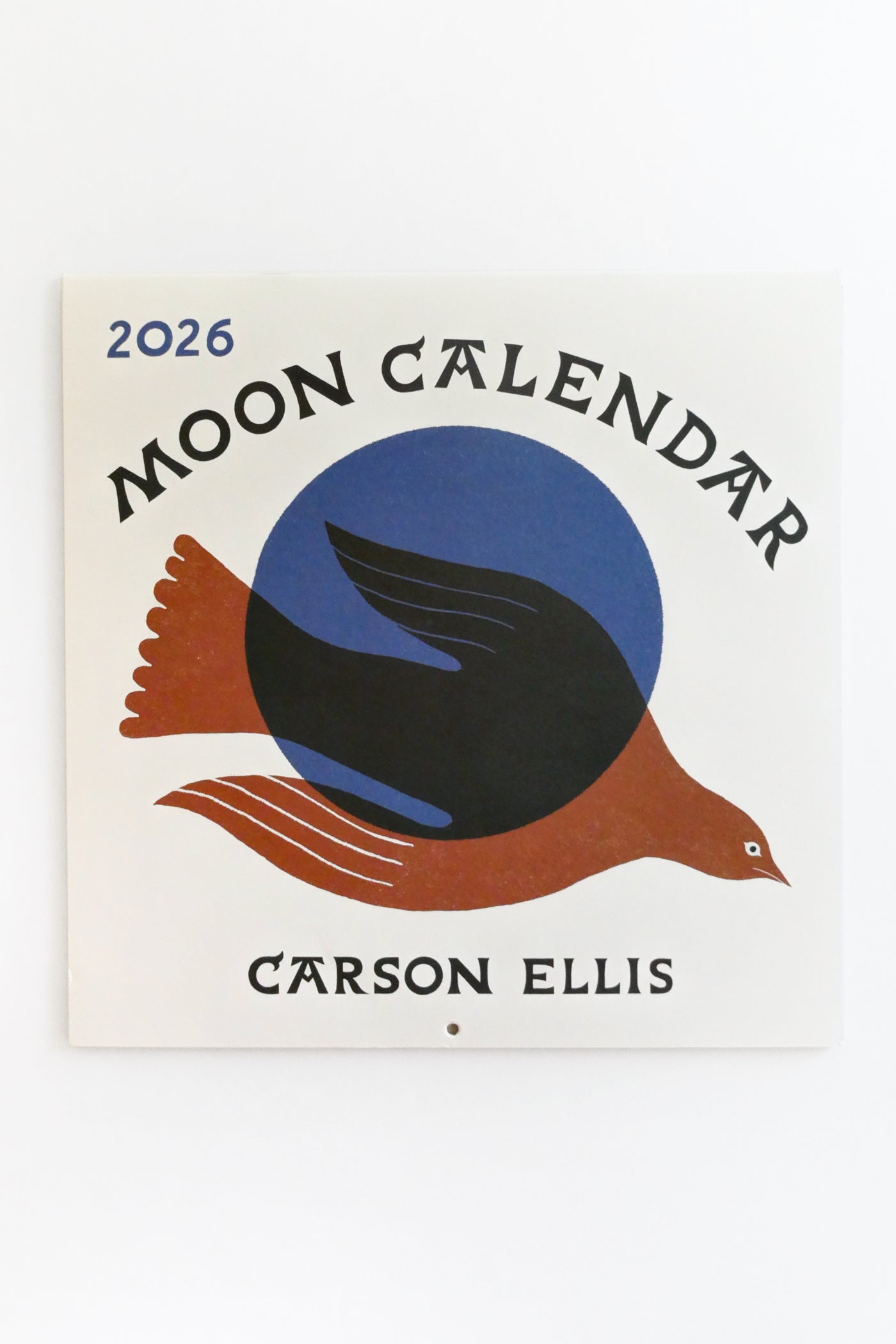 Moon 2026 Wall Calendar – Nahcotta