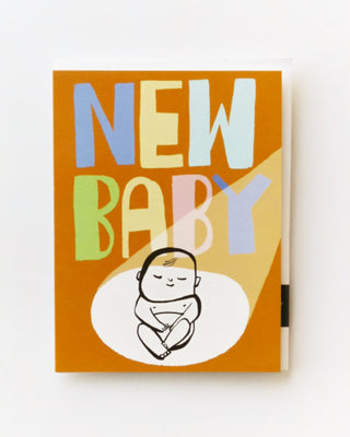 New Baby Spotlight Greeting Card