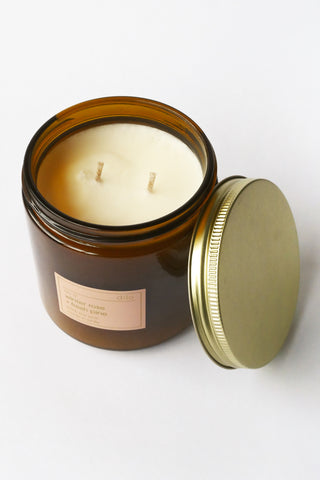 No. 12 Winter Rose + Pine Soy Candle, 12.5 oz