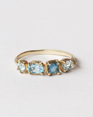 Oceanic Gemstone Ring