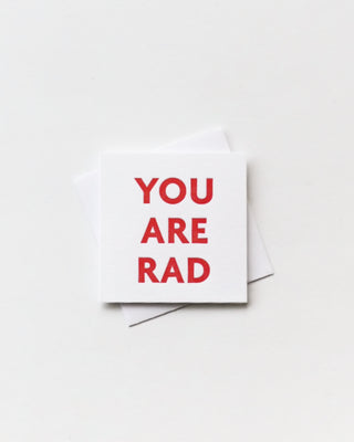 Rad Mini Greeting Card
