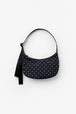 Black + Sky Blue Micro Dot