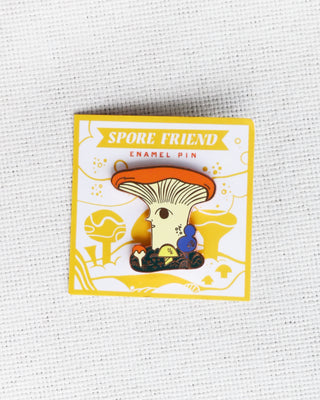 Spore Friend Enamel Pin