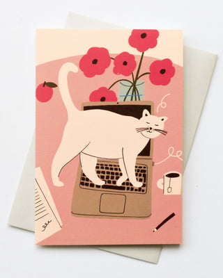 Stop Working Greeting Card