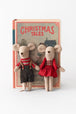 Christmas Twin Mice in Book