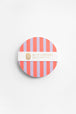 Violet + Orange Striped
