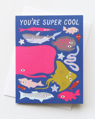 You're Super Cool Greeting Card