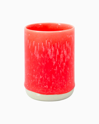 Ceramic Slurp Cup - Vermilion