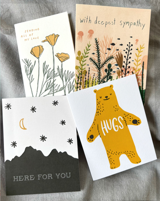 Encouragement + Sympathy Greeting Cards