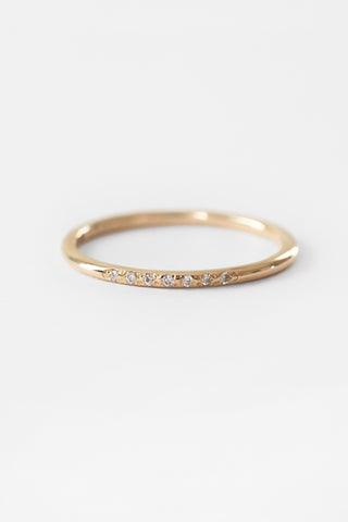 10k Classic Diamond Stacker Band