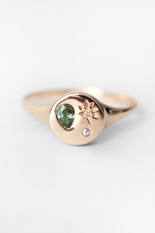 10k Fern Night Market Ring
