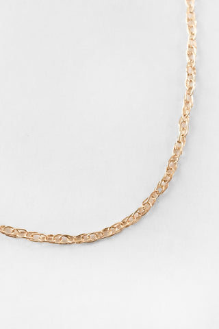 14k Drift 1mm Chain