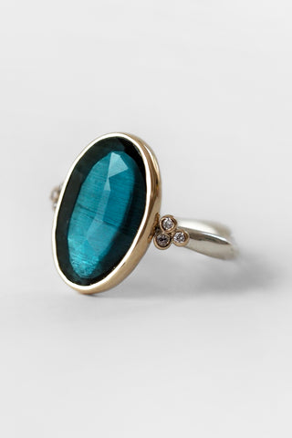 14k London Blue Topaz Ring