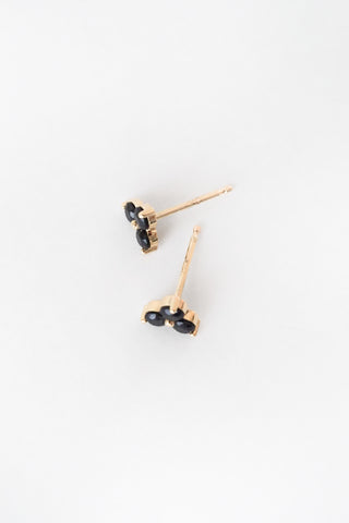 14k Nightfall Spinel Studs