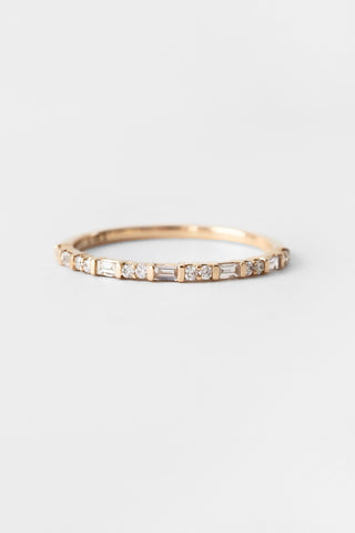 14k Staccato Diamond Band
