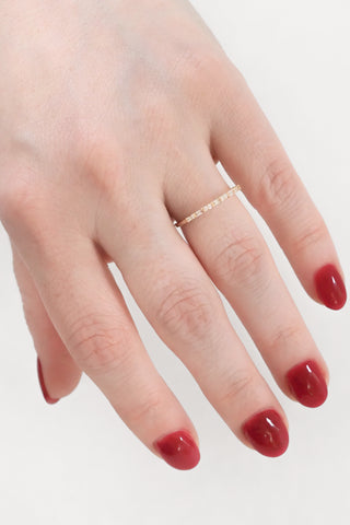 14k Staccato Diamond Band