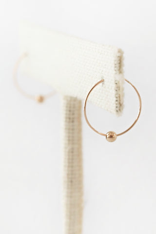 14k Tide Hoops