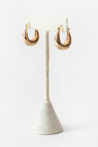Celestial Star Hoops