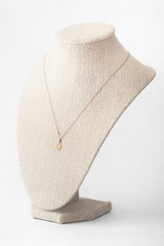 18k Small Opal Necklace