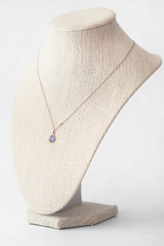 18k Tanzanite Necklace