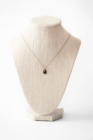 18k Tourmaline + Diamond Necklace