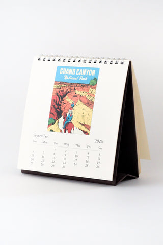 2026 National Parks Desk Calendar