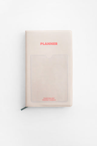 2027 Ivory Slim Monthly Diary