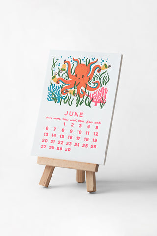2027 Makin' Music Letterpress Desk Calendar