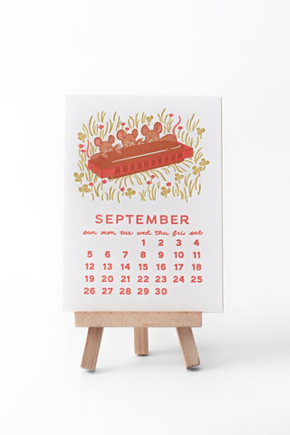2027 Makin' Music Letterpress Desk Calendar