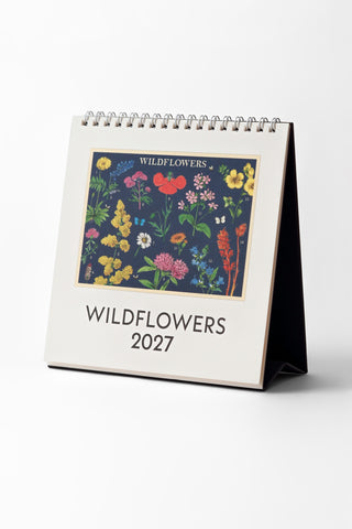 2027 Wildflowers Desk Calendar