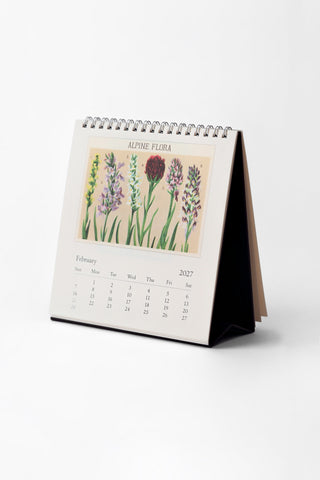 2027 Wildflowers Desk Calendar
