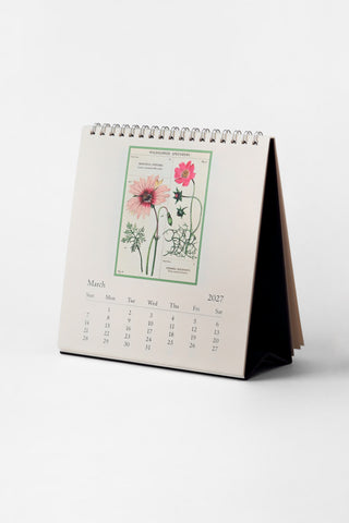 2027 Wildflowers Desk Calendar