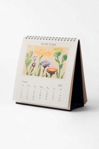 2027 Wildflowers Desk Calendar