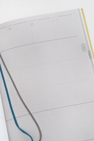 2027 White Weekly Diary