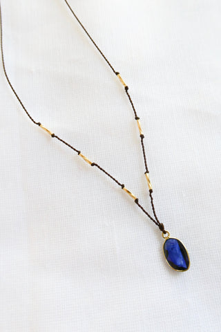 22k Sapphire Necklace