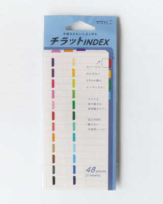 24 Colors Index Label