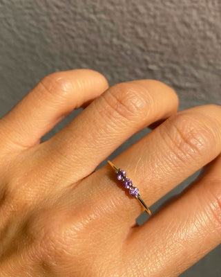 3S Pink Sapphire Ring