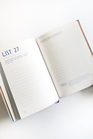 52 Lists For Calm (A Mindfulness Journal)