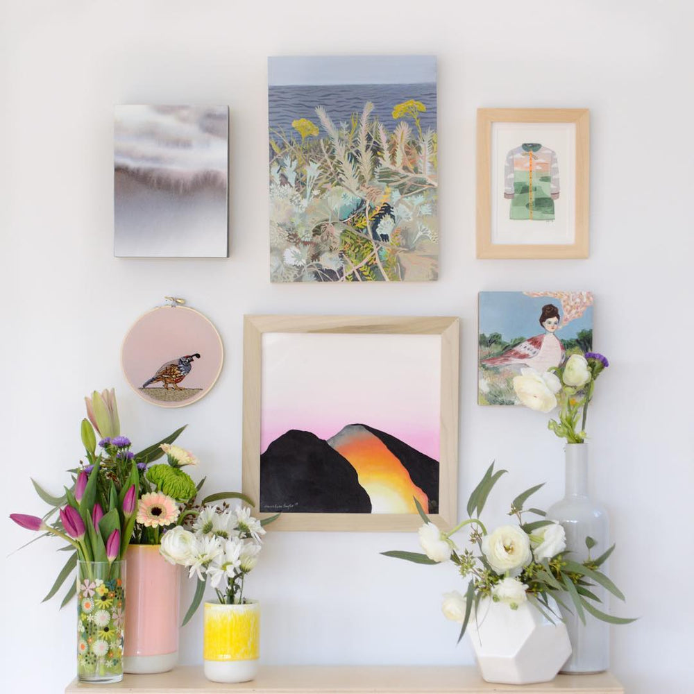 Nahcotta gallery wall
