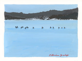 Ducks in the Cold Water