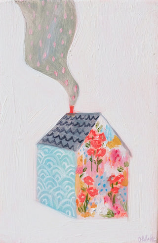 A home made of wildflowers and oceans